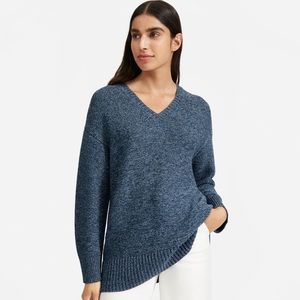 The Link-Stitch V-Neck Sweater from Everlane